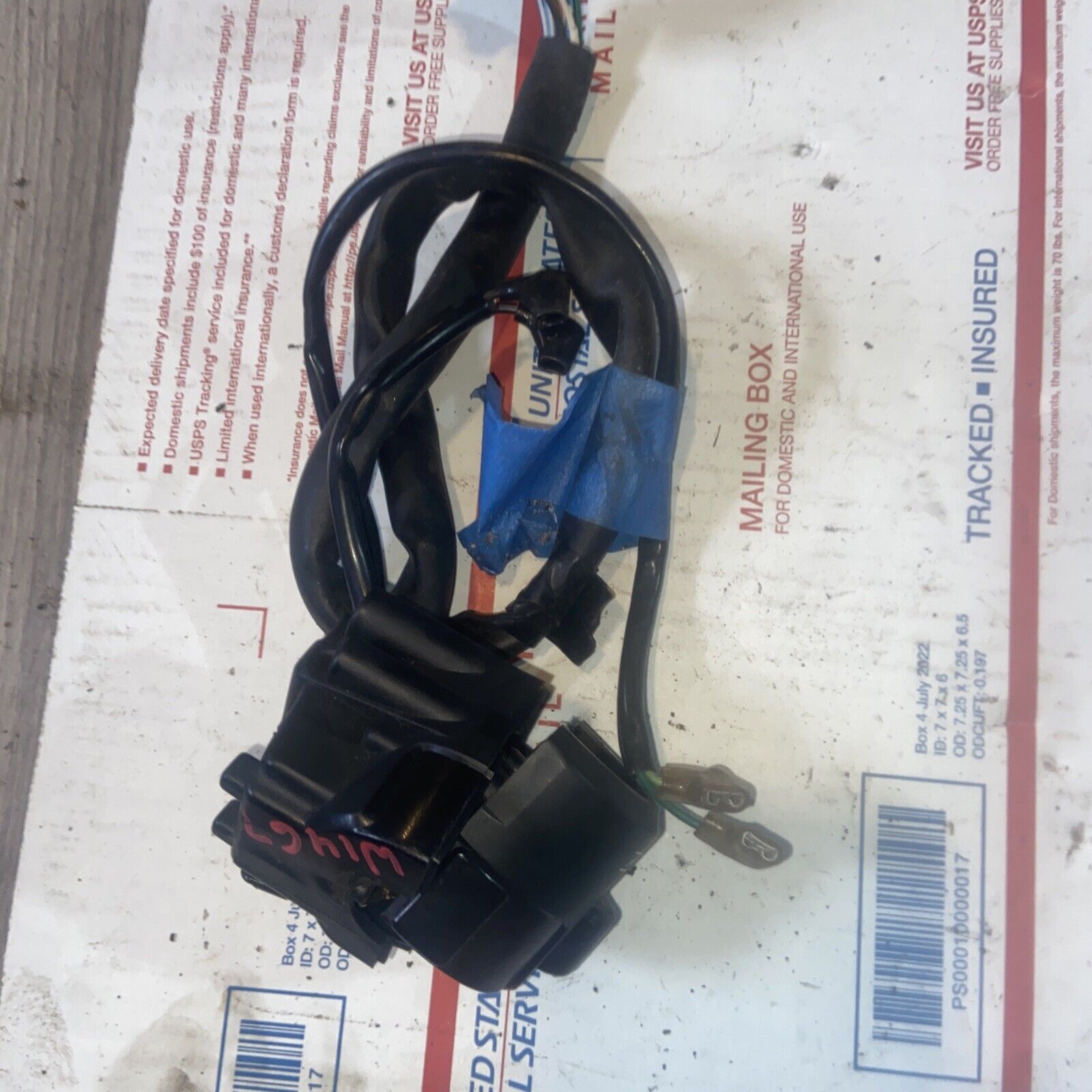 06-07 HONDA CBR1000RR LEFT RIGHT SIGNAL SWITCHES