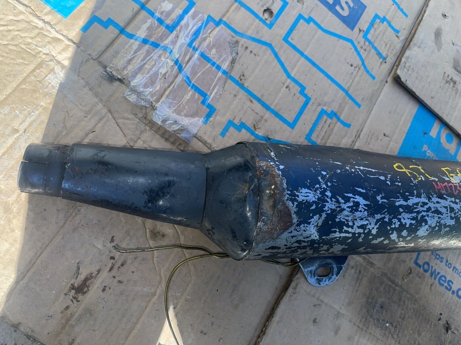 87 kawasaki ex 500 exhaust muffler