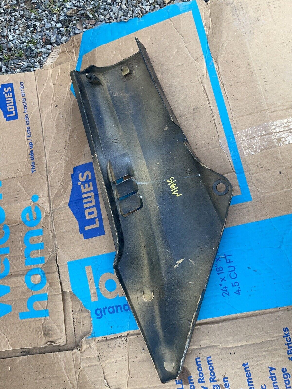 Used Right Side Cover for 1986-87 Kawasaki ZX1000A Ninja