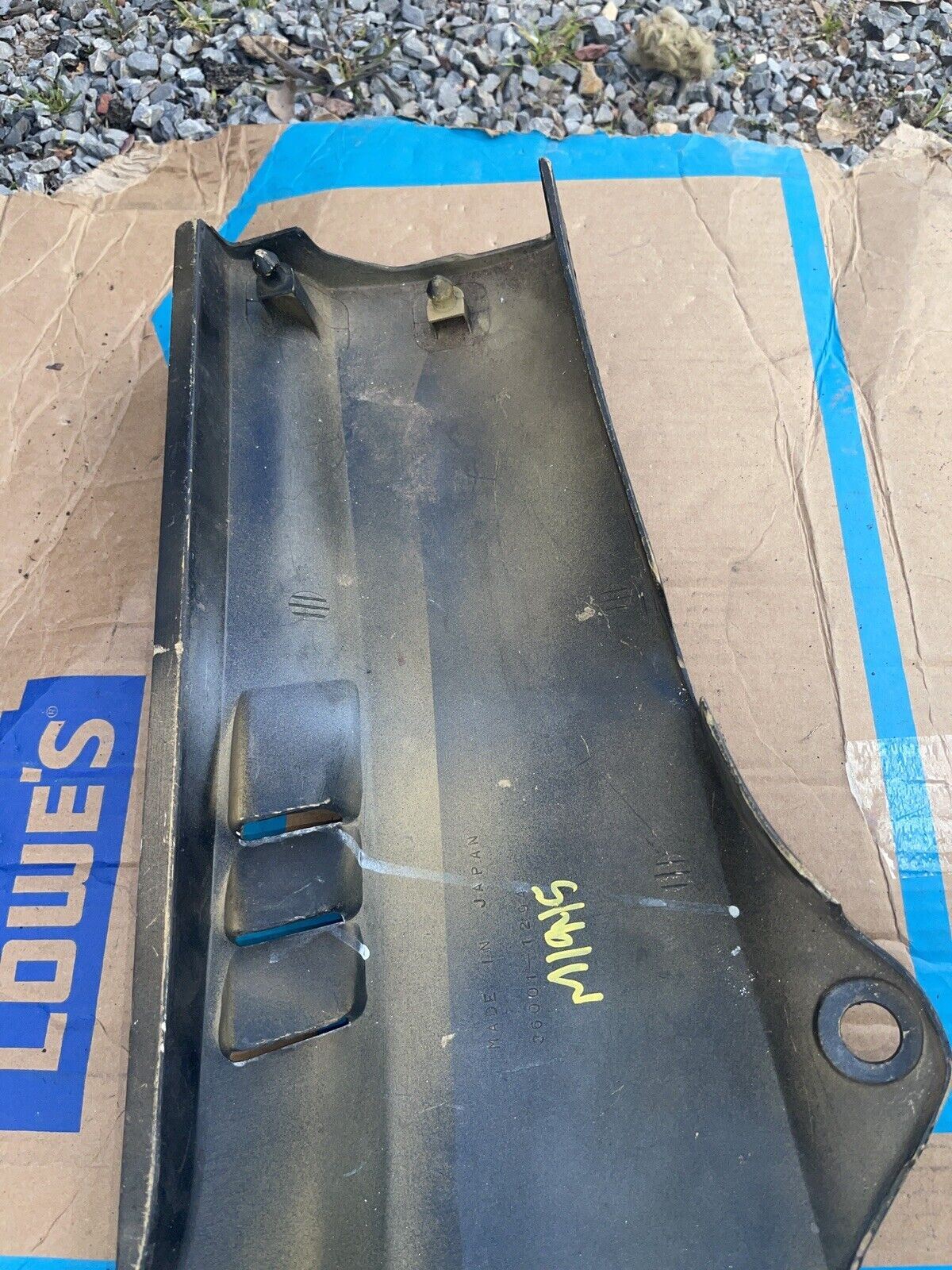 Used Right Side Cover for 1986-87 Kawasaki ZX1000A Ninja