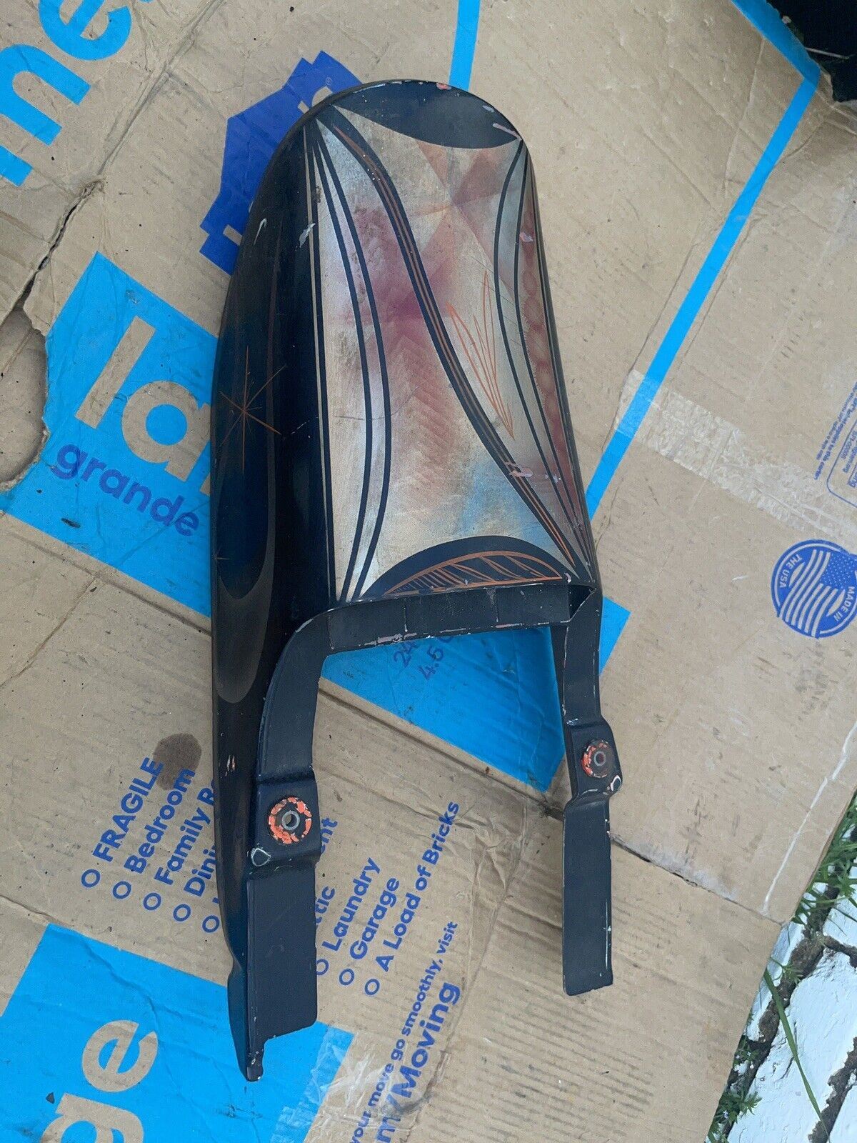 73 74 75 Kawasaki Z1 Z 1 900 rear back fender tail cowl fairing