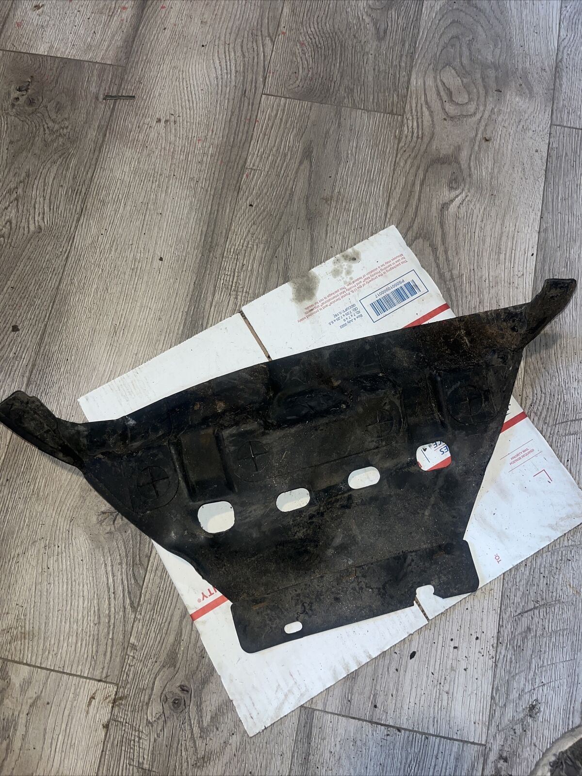 Honda CBR1000F Engine Cover Flap 1991 CBR1000 Engine Heat Shield