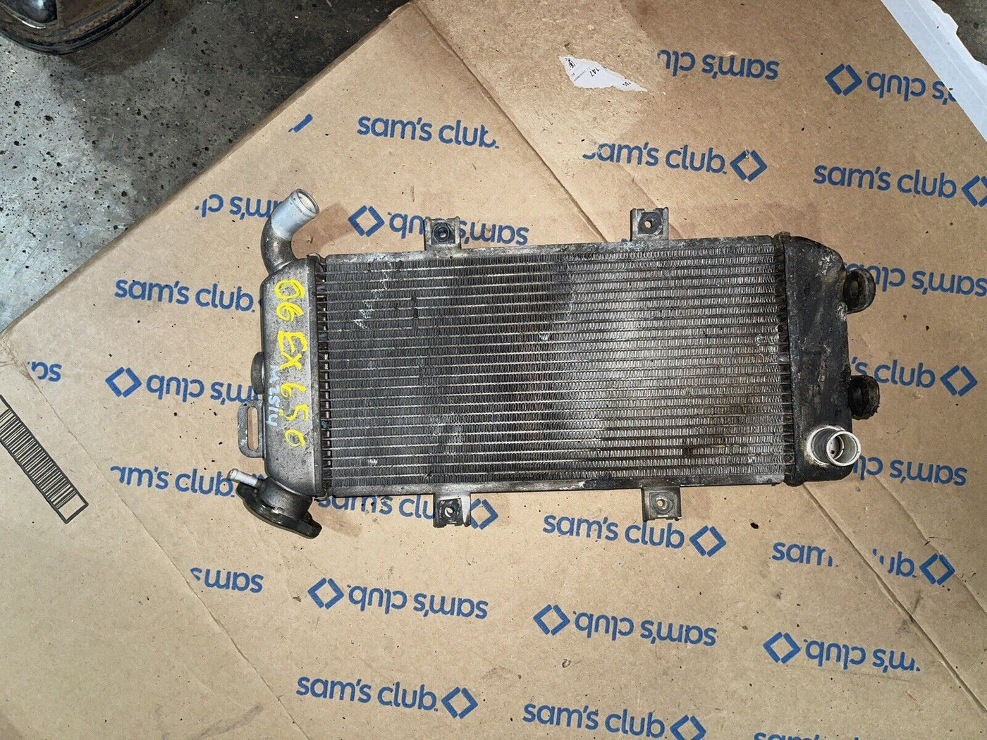 06-08 Kawasaki Ninja 650r Ex650a Engine Radiator Motor Cooler Cooling Radiater