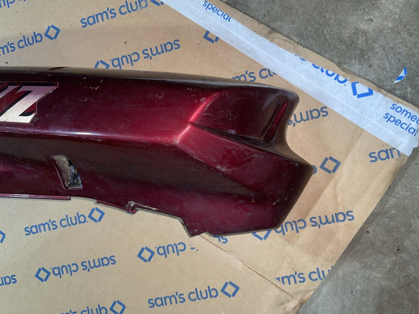 92 KAWASAKI ZX600 ZX 600 ZX-6 NINJA REAR TAIL COWL, FAIRING, RIGHT