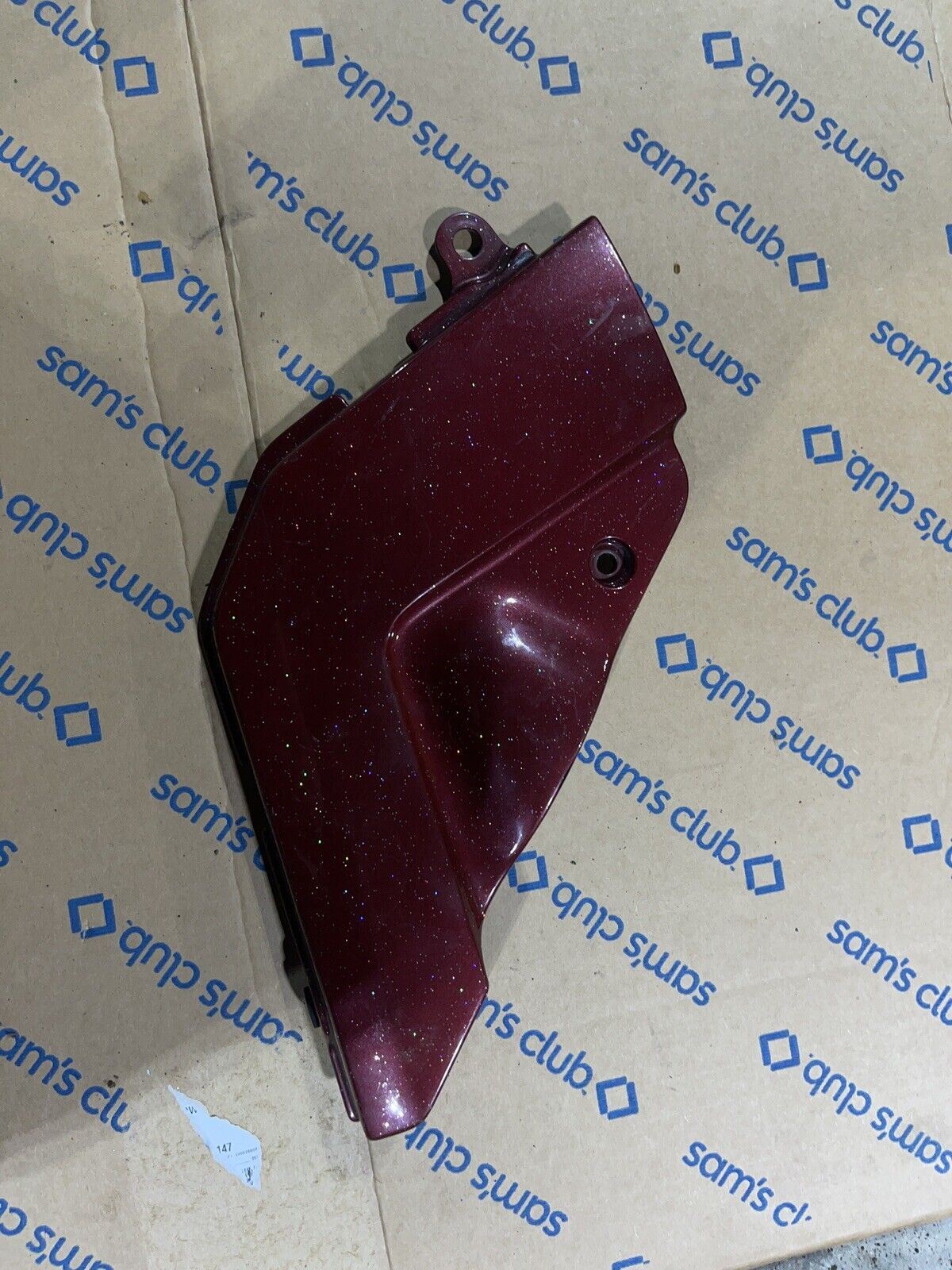 1995 Suzuki GSXR 750 Left Side Cover Fairing Panel 47611-17E01-L