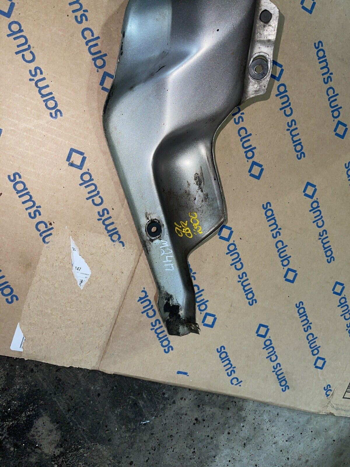 91 Honda Cbr 1000 Exhaust Cover Heat Shield