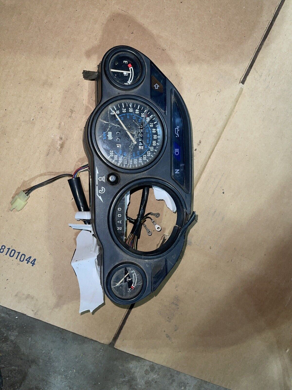 93-01 KAWASAKI NINJA ZX11 SPEEDO TACH GAUGES DISPLAY CLUSTER SPEEDOMETER