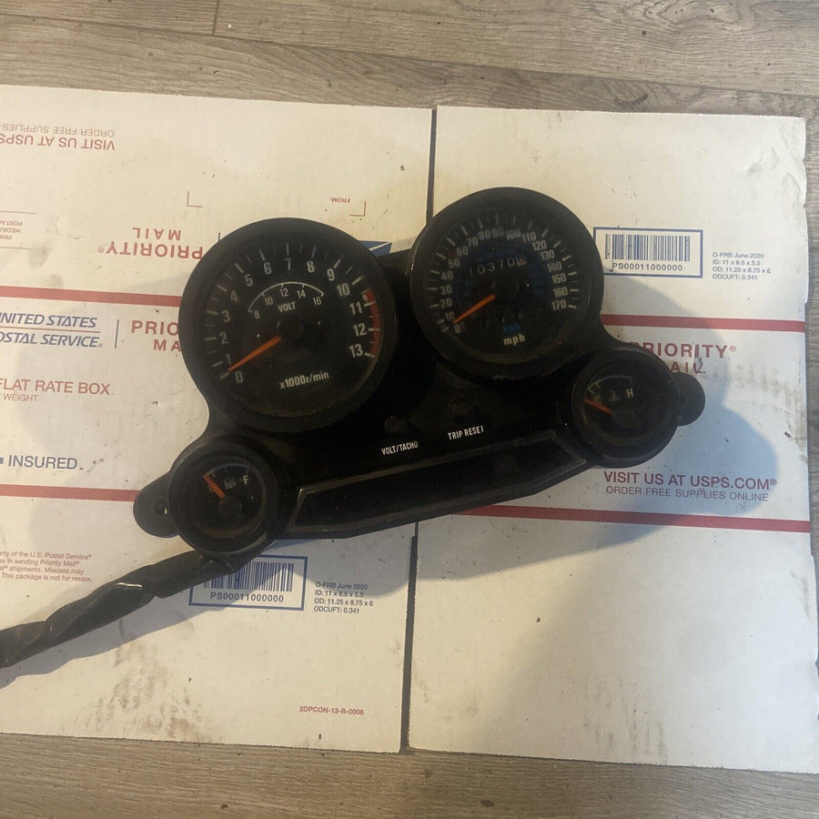 1989 KAWASAKI NINJA ZX7 SPEEDO TACH GAUGES DISPLAY CLUSTER SPEEDOMETER