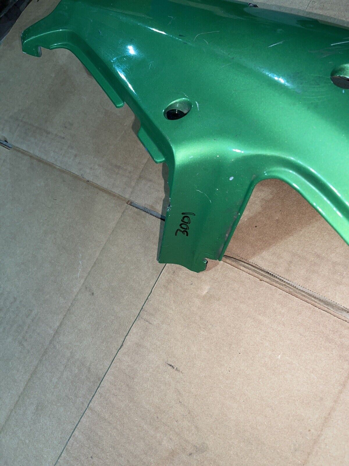 91-92 kawasaki Ninja ZX-7 OEM left rear tail cowl fairing