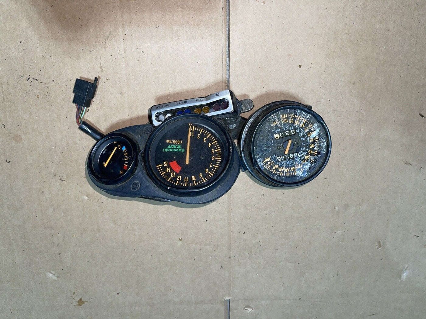 93-95 KAWASAKI NINJA ZX7R SPEEDO TACH GAUGES DISPLAY CLUSTER SPEEDOMETER