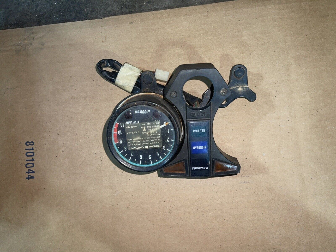 1980 Kawasaki KZ440 tachometer