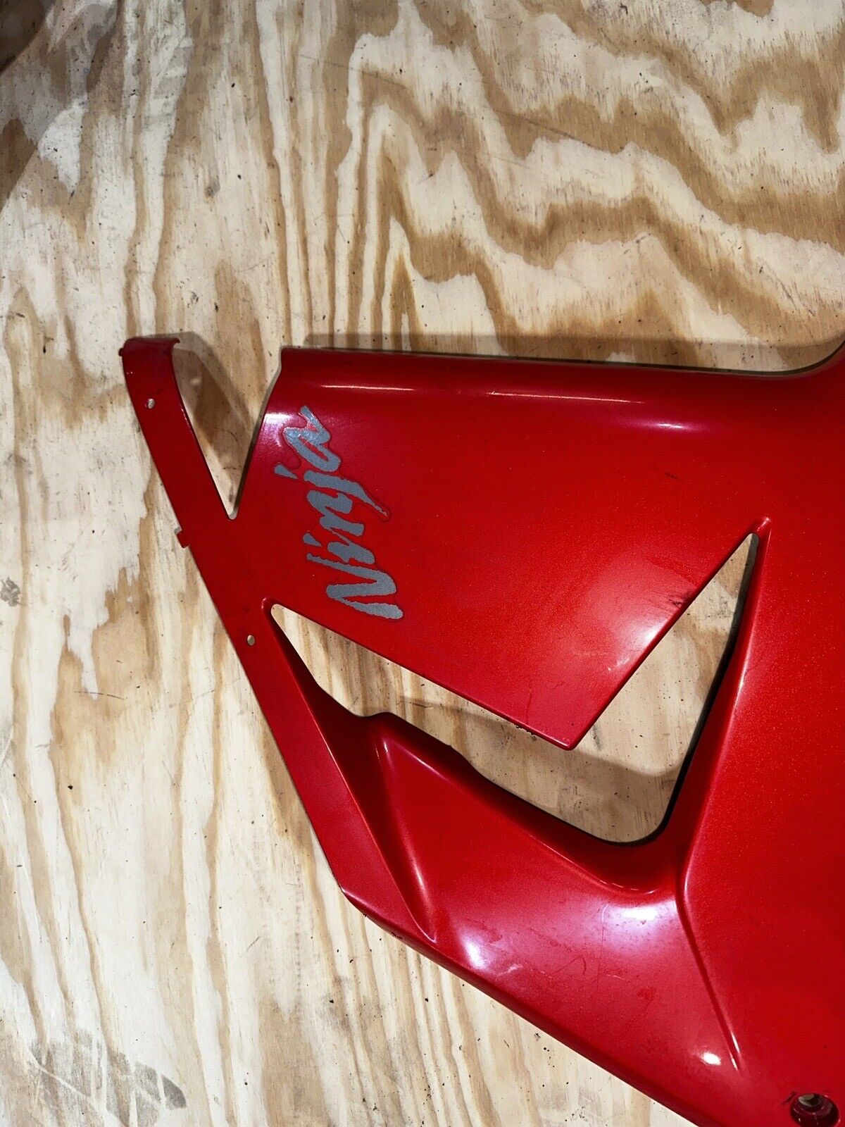 04-05 KAWASAKI NINJA ZX10R RIGHT LOWER MID UPPER SIDE FAIRING COWL