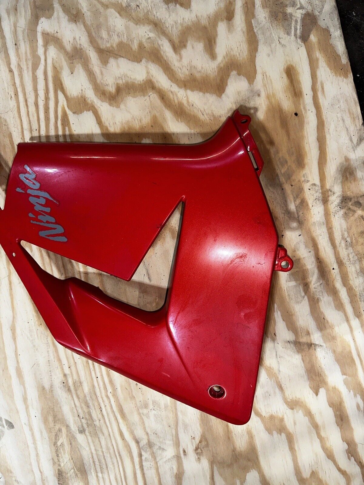 04-05 KAWASAKI NINJA ZX10R RIGHT LOWER MID UPPER SIDE FAIRING COWL