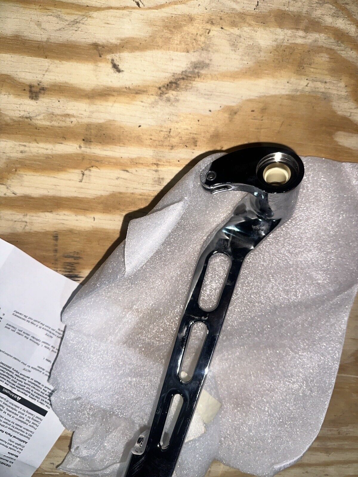 Genuine Harley Davidson Brake lever extended reach chrome 41600012